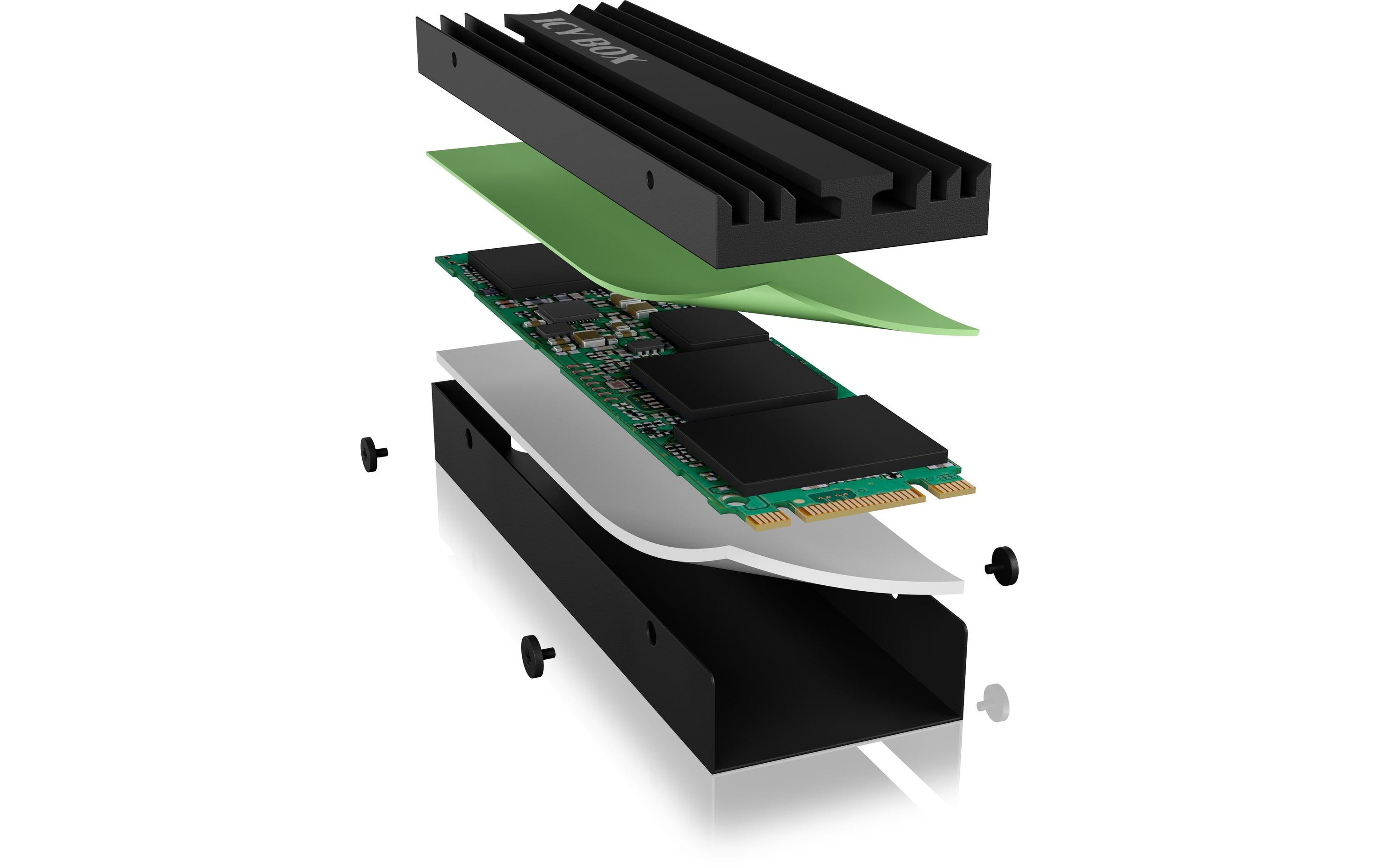 ICY BOX M.2-Kühlkörper IB-M2HS-PS5