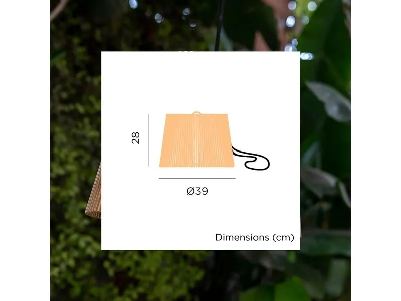 new Garden Okinawa Hang kabellose Pendelleuchte 40