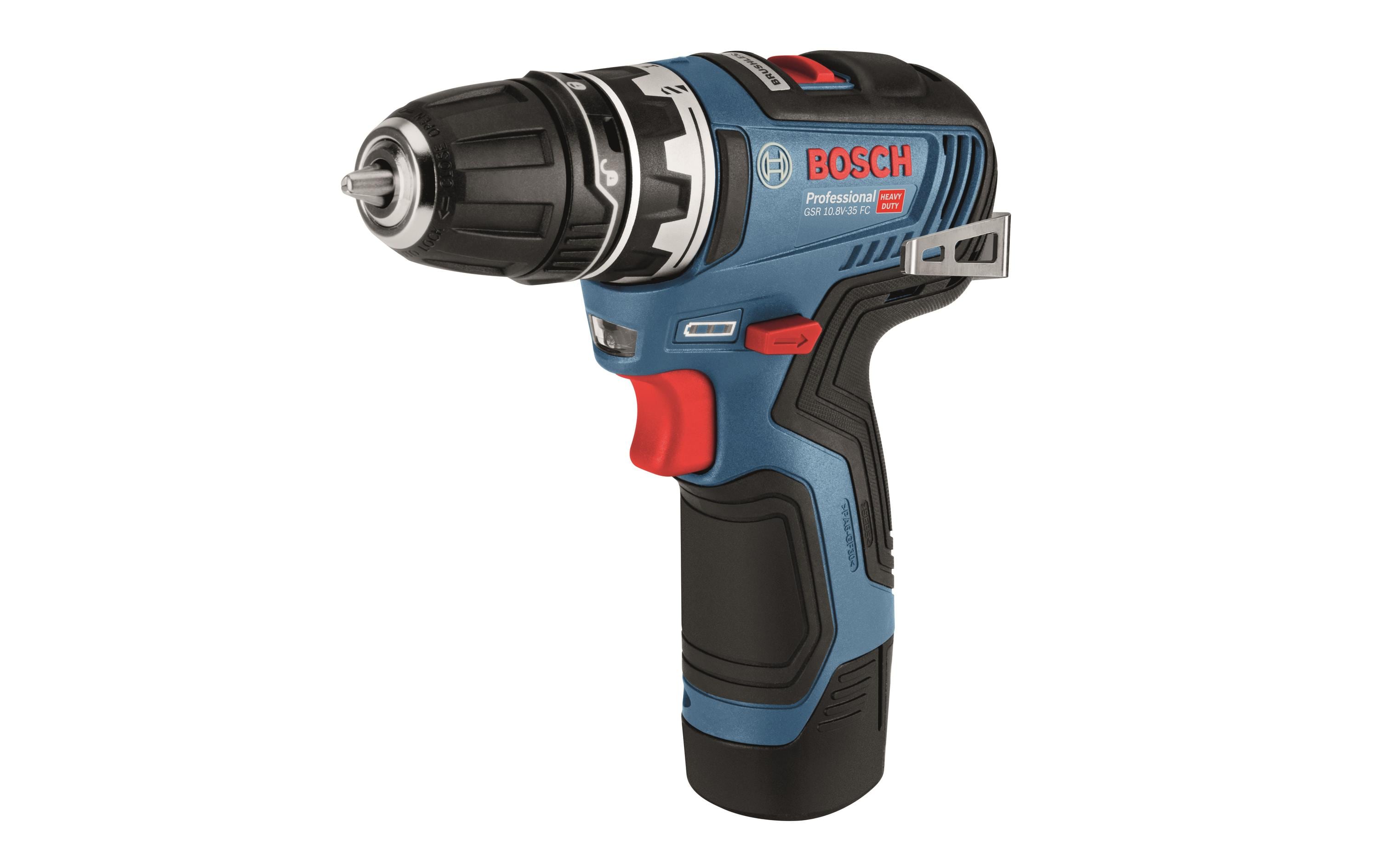 Bosch Professional Akku-Bohrschrauber Set 12 V-GSR+GWS+2 x 2.0Ah