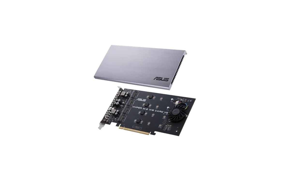 ASUS Host Bus Adapter HYPER M.2 X16 CARD V2 ASUS Host Bus Adapter HYPER M.2 X16 CARD V2