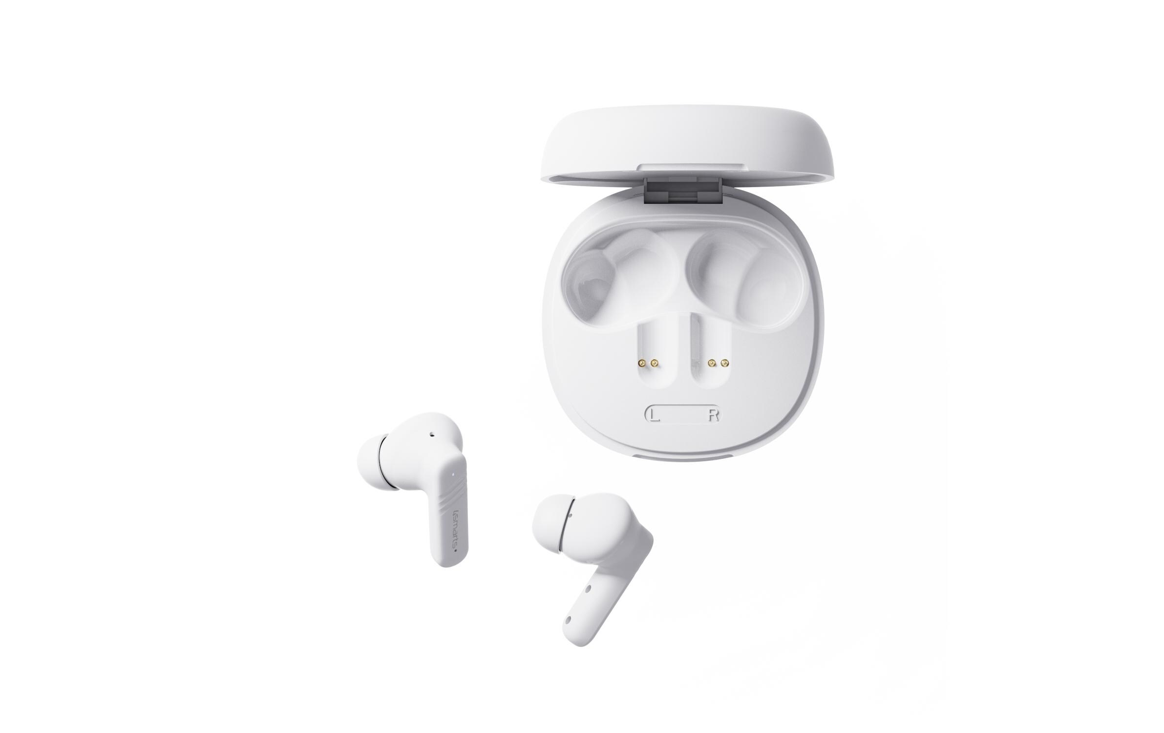 4smarts True Wireless In-Ear-Kopfhörer SkyBuds Screen Pro ANC Weiss 4smarts True Wireless In-Ear-Kopfhörer SkyBuds Screen Pro ANC Weiss