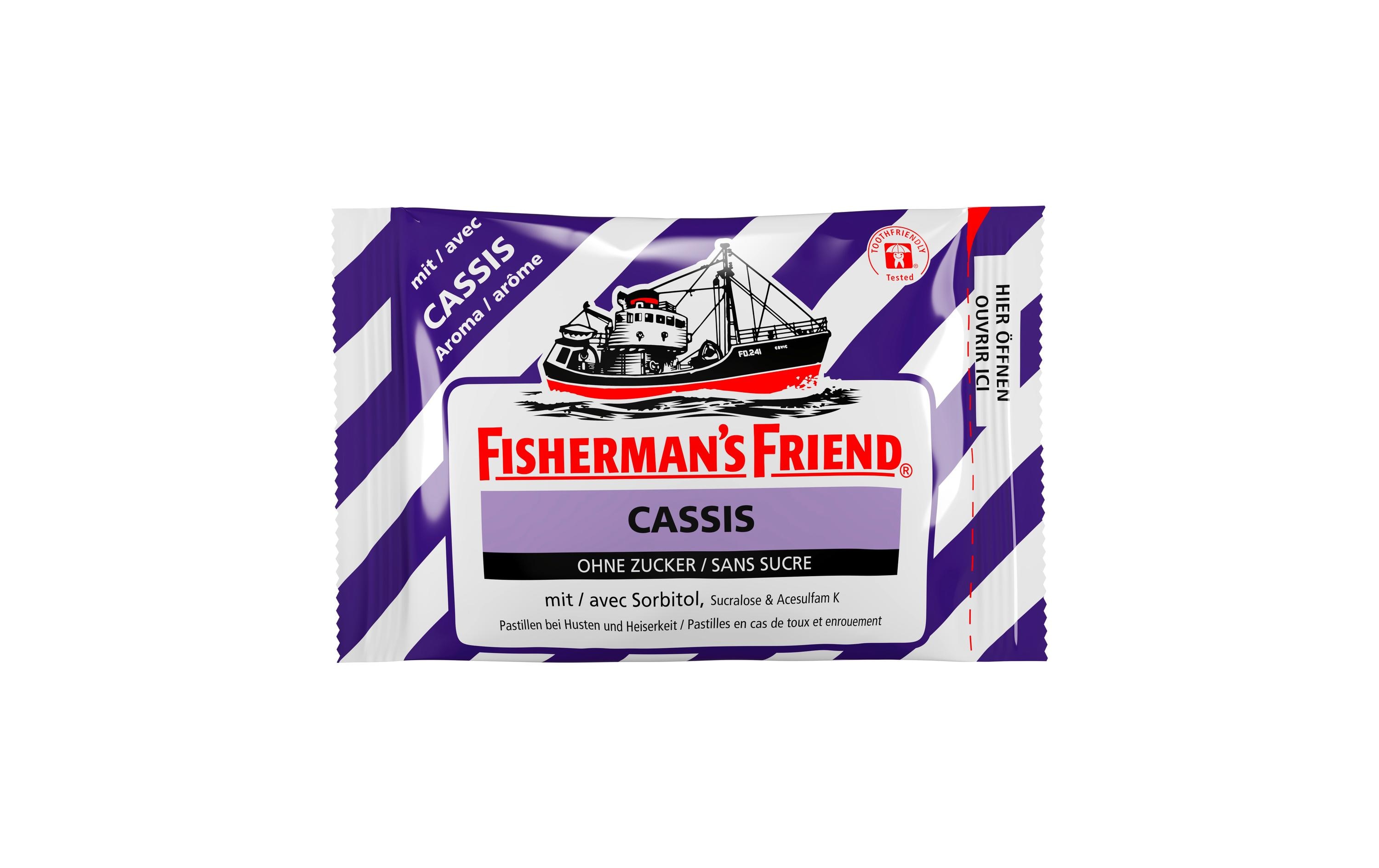 Fisherman's Bonbons Cassis 24 x 25 g