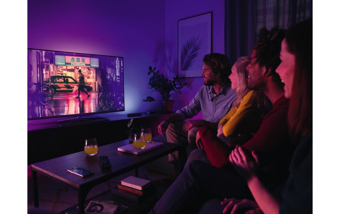 Philips Hue White & Color Ambiance Play Lightbar Erweiterung Schwarz Philips Hue White & Color Ambiance Play Lightbar Erweiterung Schwarz