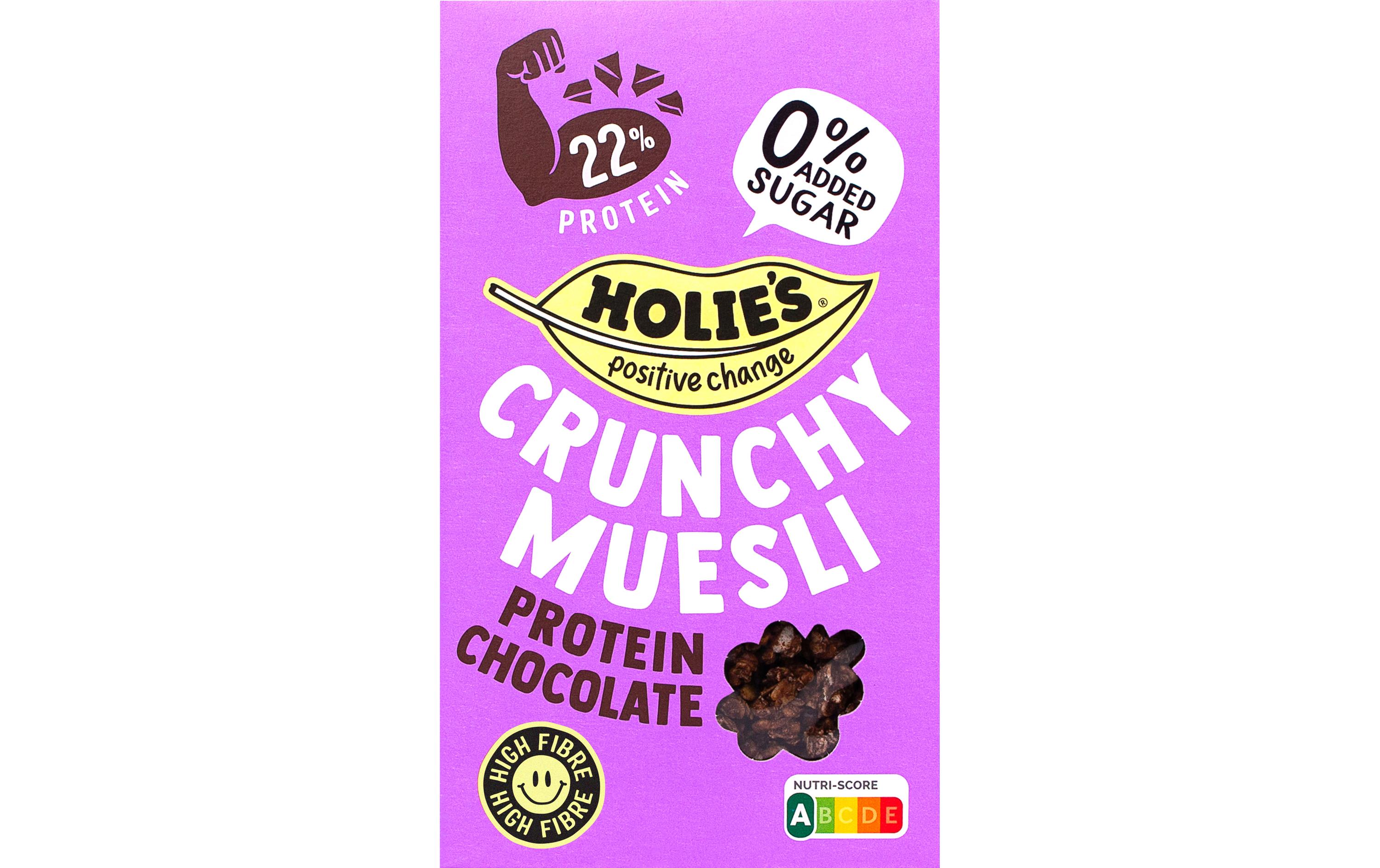Holie's Crunchy Muesli Protein Chocolate 400 g