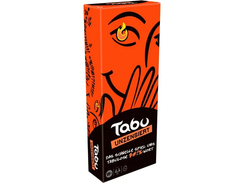 Hasbro Gaming Partyspiel Tabu Unzensiert -DE- Hasbro Gaming Partyspiel Tabu Unzensiert -DE-