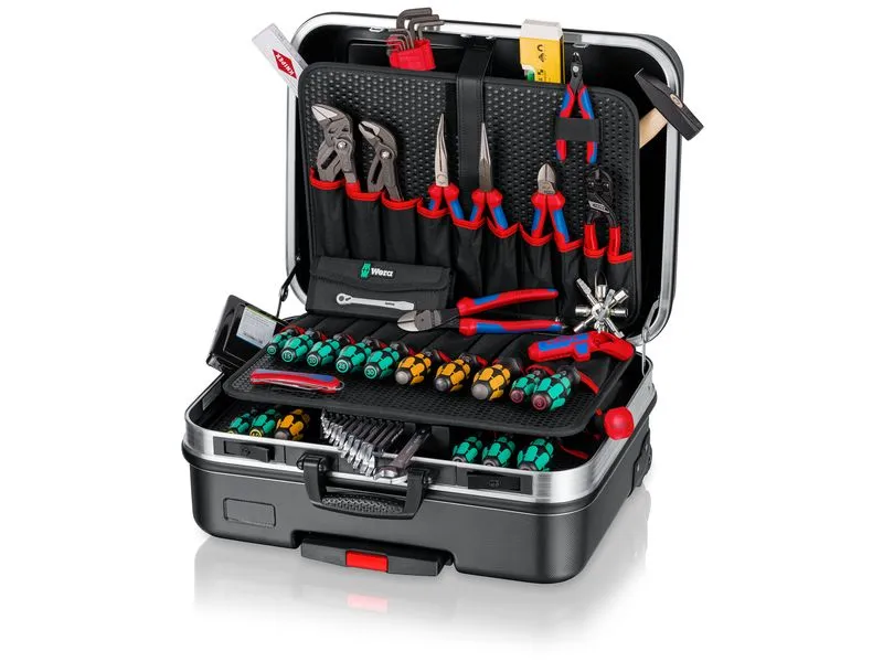 Knipex Werkzeugkoffer BIG Basic Move Mechanik, 90-teilig
