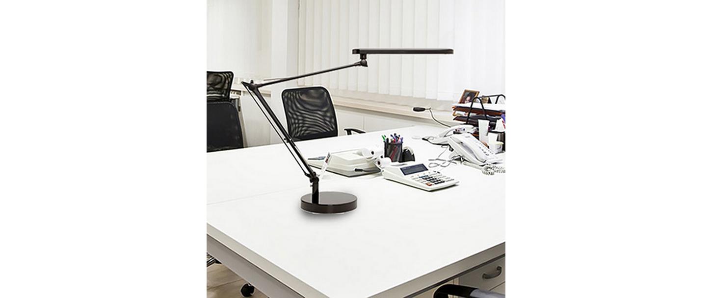 UNiLUX Schreibtischleuchte Mambo 665 lm, Grau UNiLUX Schreibtischleuchte Mambo 665 lm, Grau