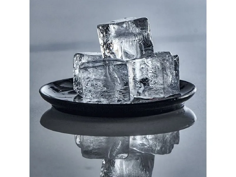 Lurch Eiswürfelform Würfel Schwarz / Transparent, 2 x 2 cm