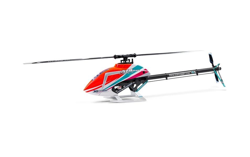 OMPHobby Helikopter M4 Max Combo Orange, Bausatz OMPHobby Helikopter M4 Max Combo Orange, Bausatz
