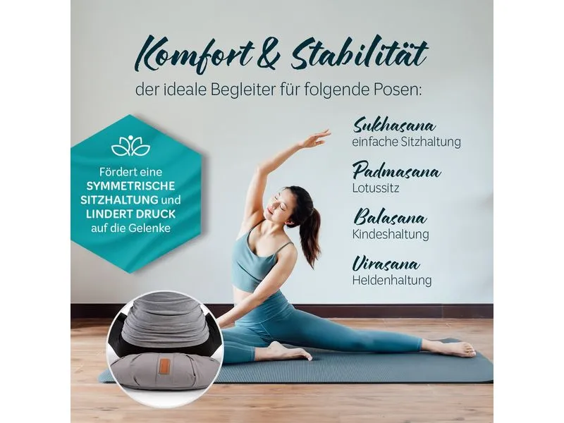 DoYourYoga Yogabolster Ganesh Halbmond