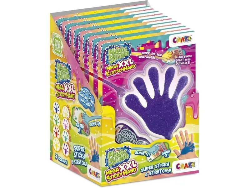 Craze Magic Slime Mega XXL Klatschhand Assortiert Craze Magic Slime Mega XXL Klatschhand Assortiert