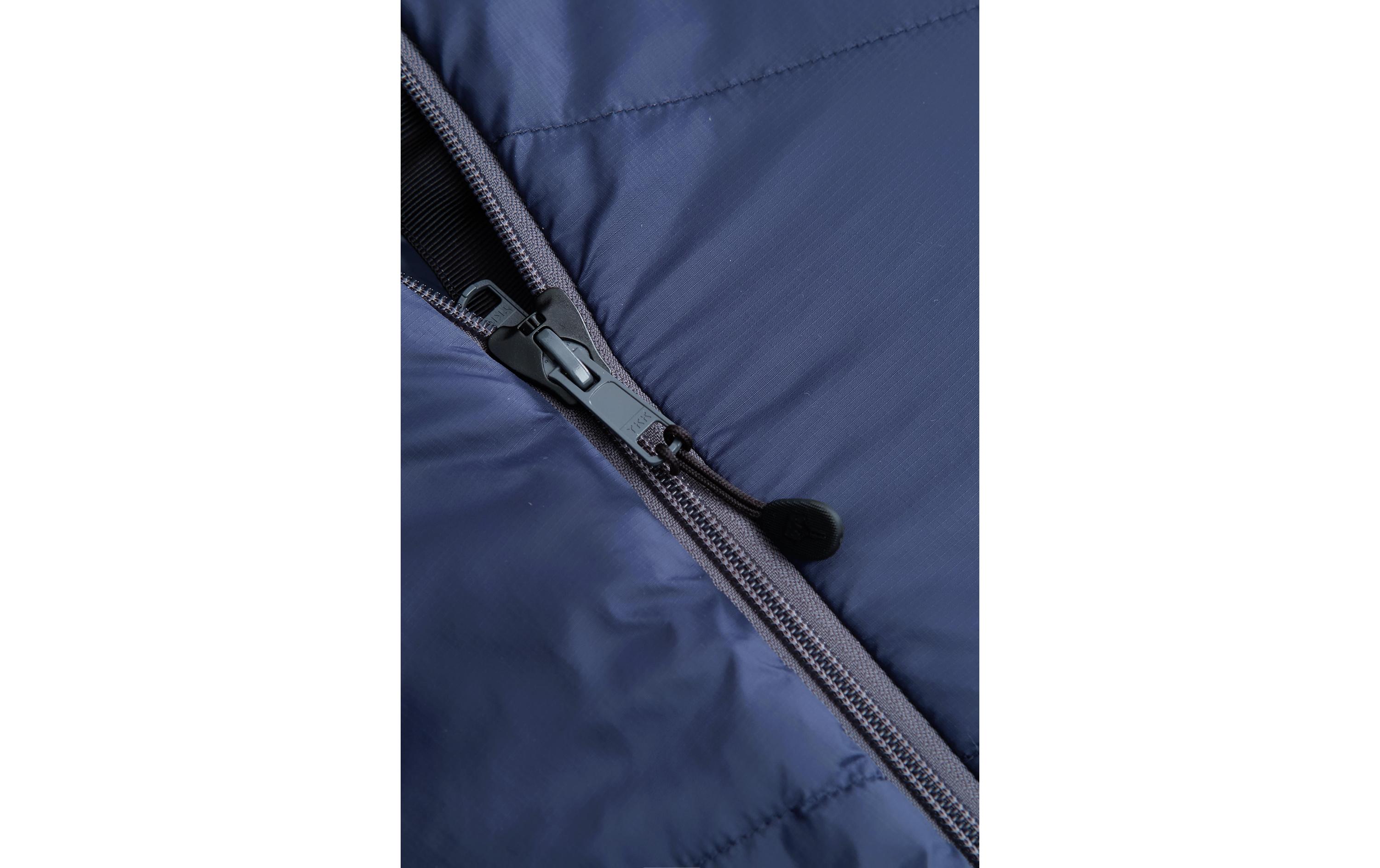 Grüezi Bag Schlafsack Biopod Wolle Zero Nylon, Night Blue