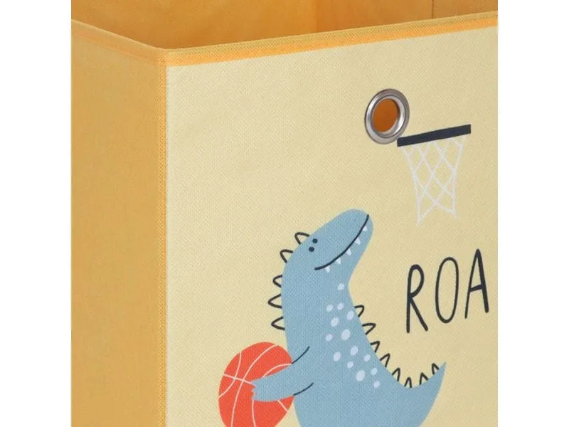 relaxdays Spielzeugbox Dino 3 Stück relaxdays Spielzeugbox Dino 3 Stück