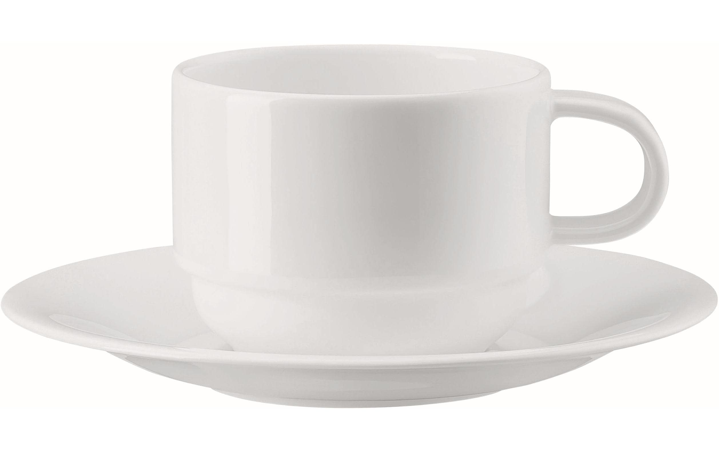 Arthur Krupp Untertasse Neve Ø 15 cm, 6 Stück, Weiss