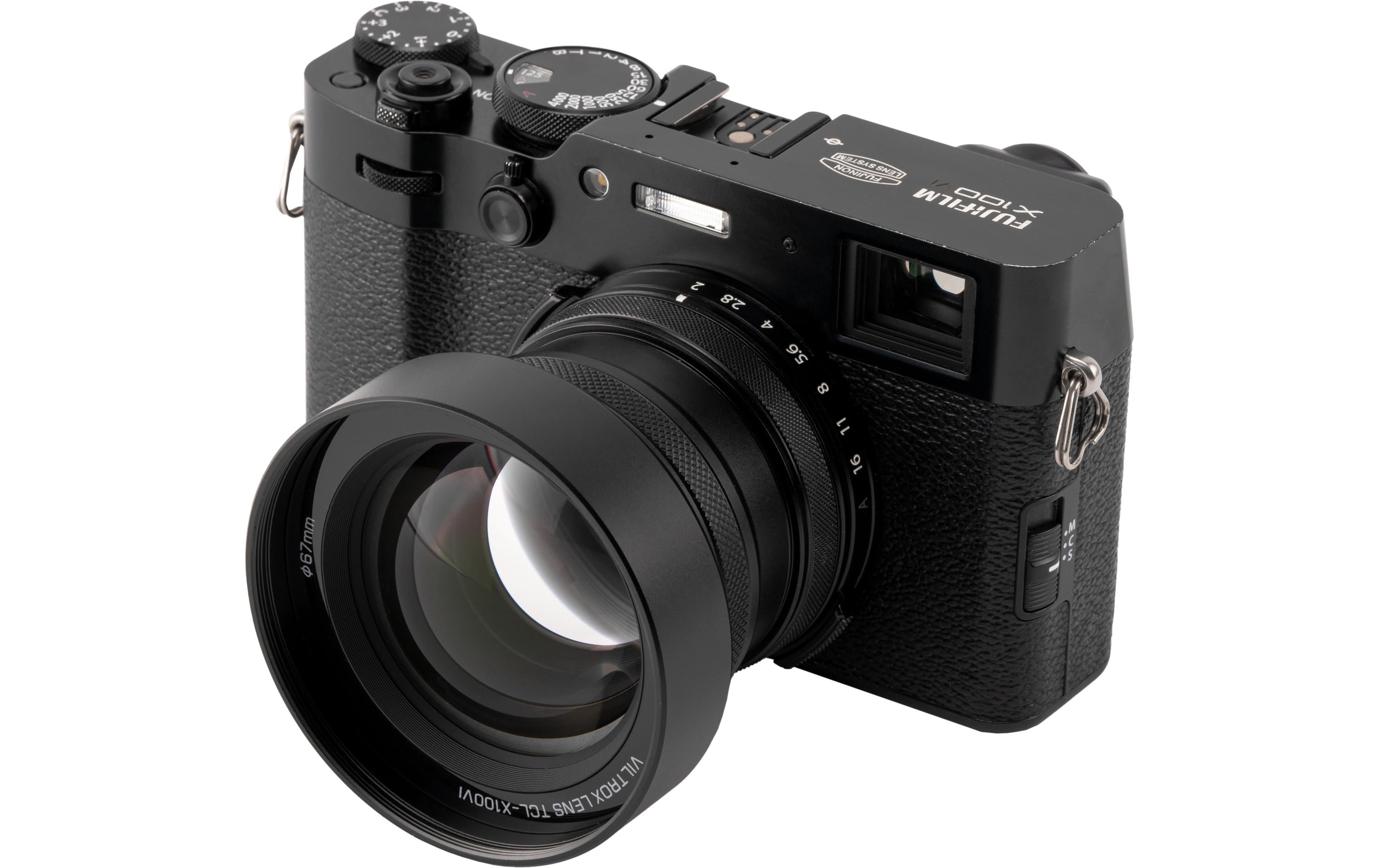 Viltrox Objektiv-Konverter TCL-X100VI Schwarz – Fujifilm X-Mount
