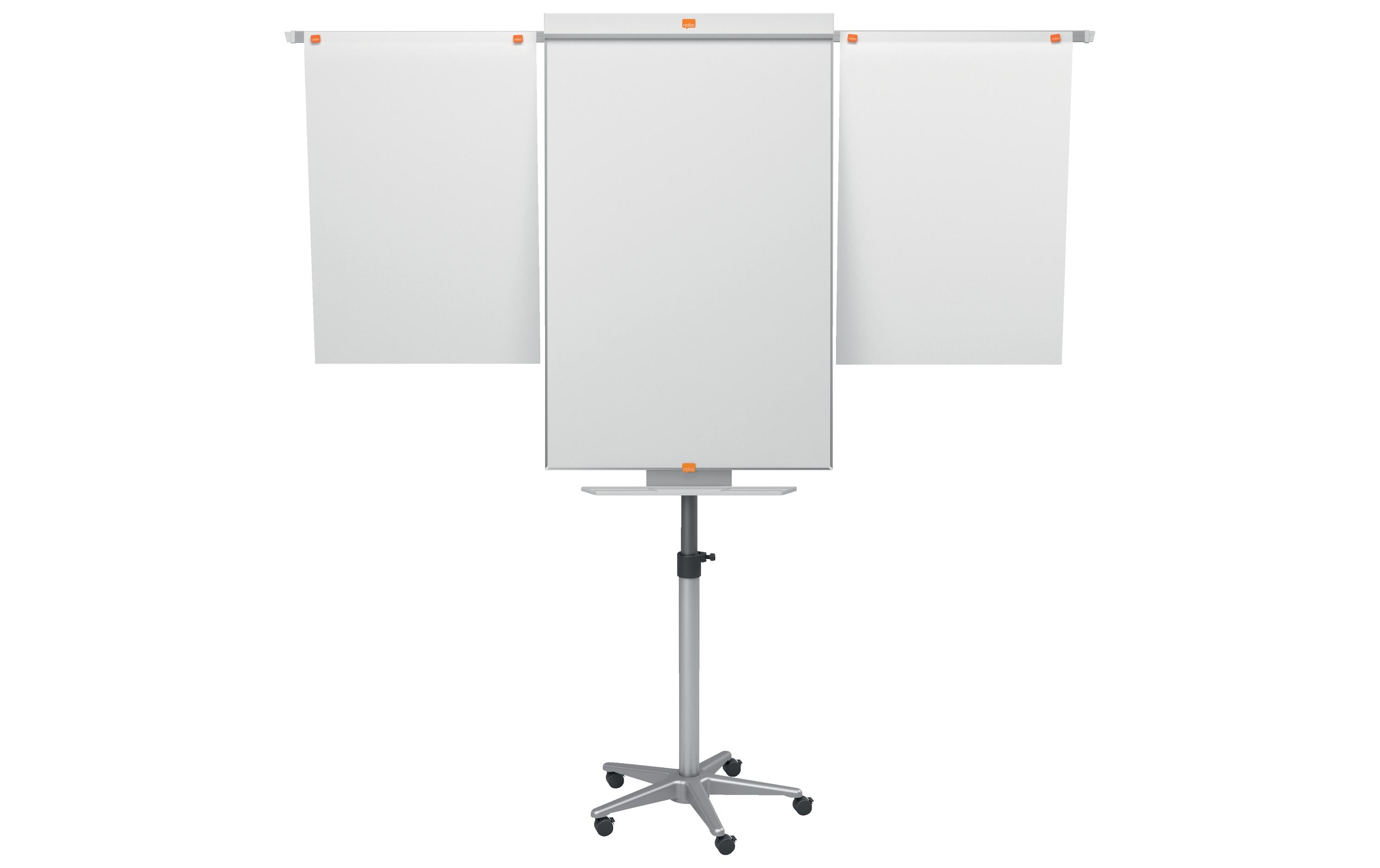 Nobo Impression Pro Flipchart Mobil Stahl mit Verlängerungsarmen