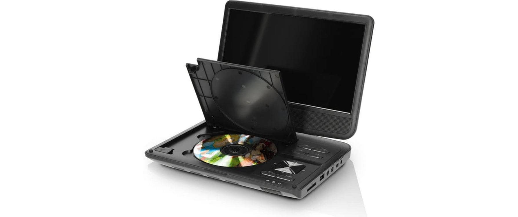 Lenco Portabler Dual DVD Player DVP-1046BK