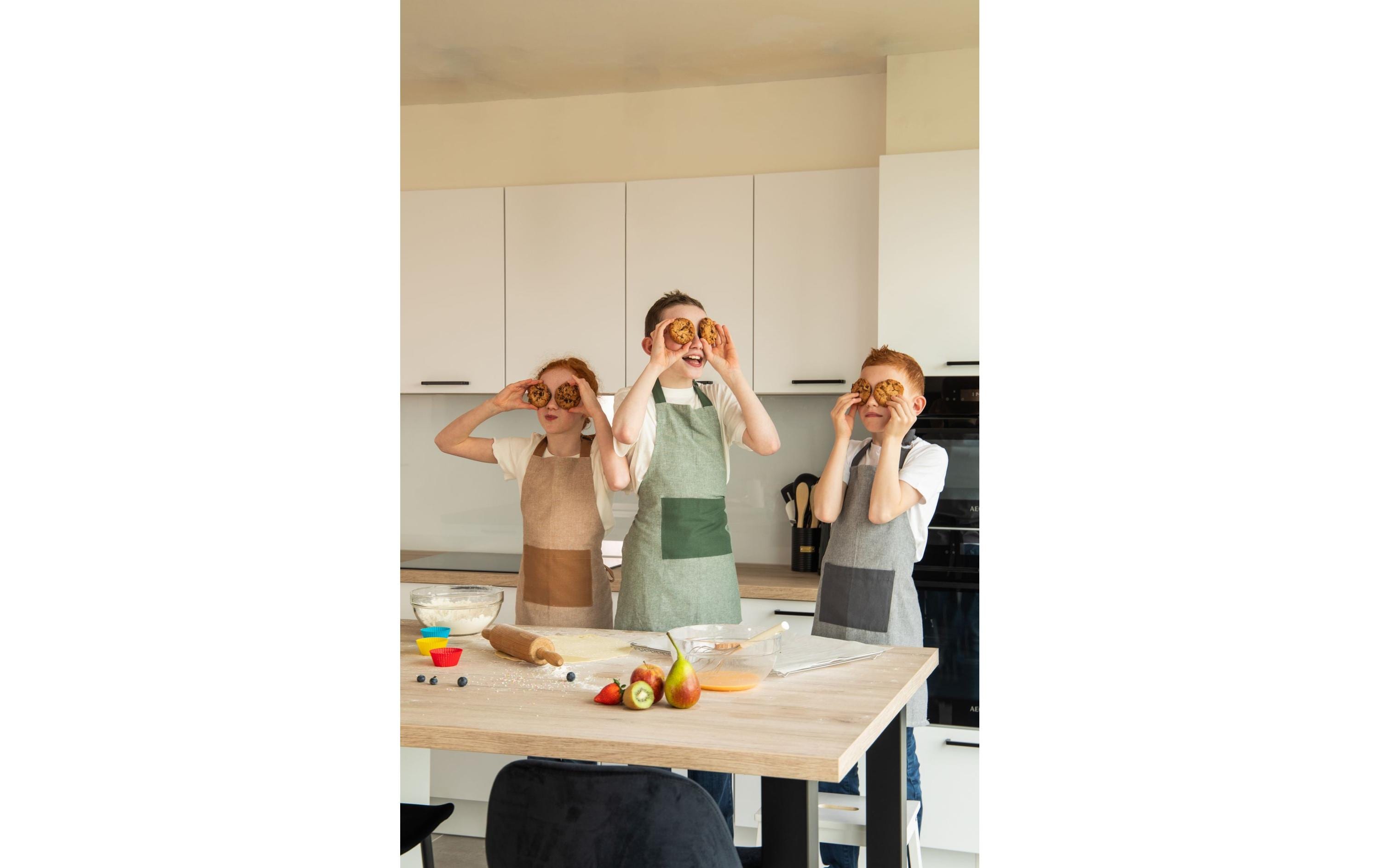 Tiseco Kochschürze 52 x 63 cm, Grün