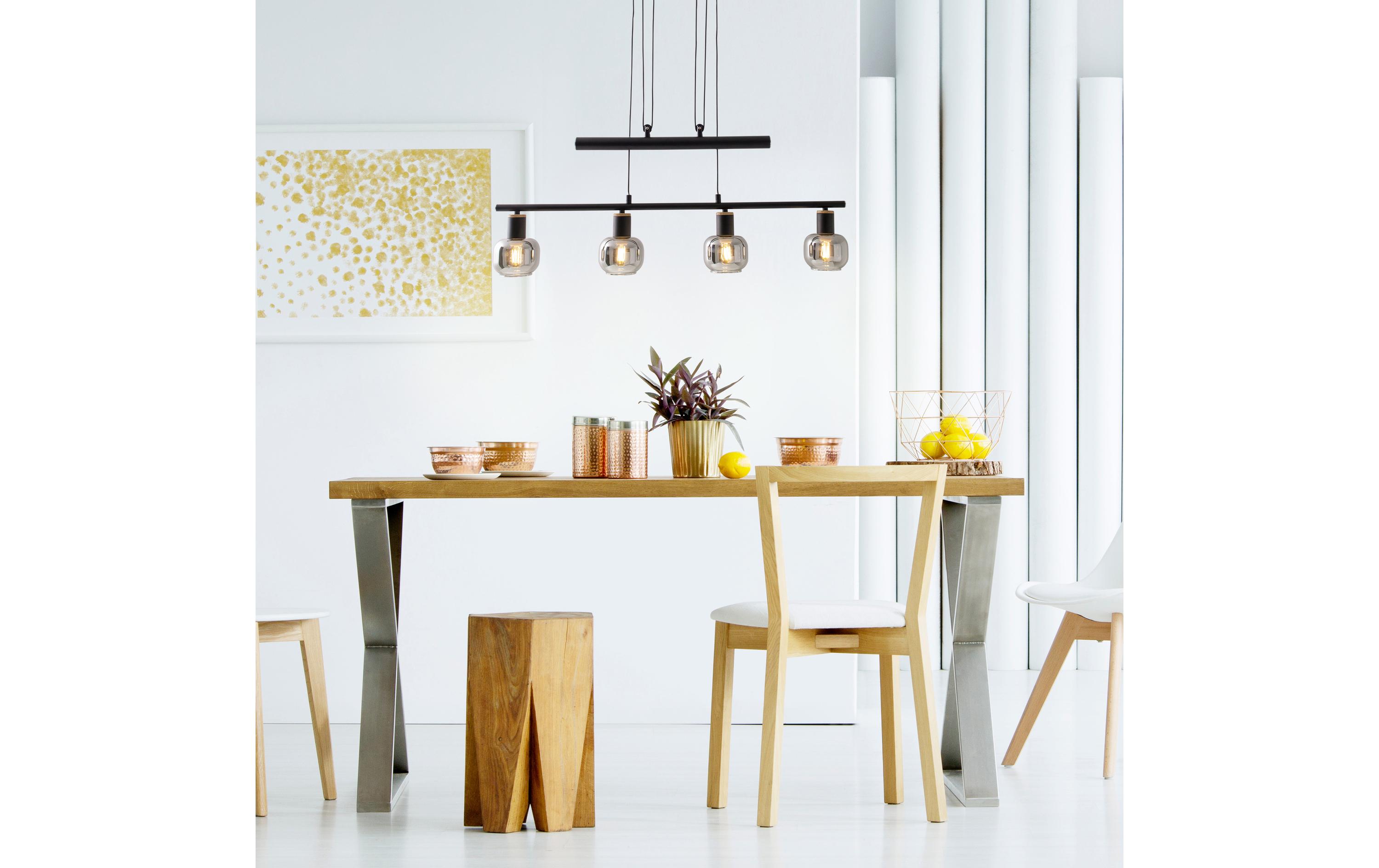 Näve Pendelleuchte 4er «Fumoso»