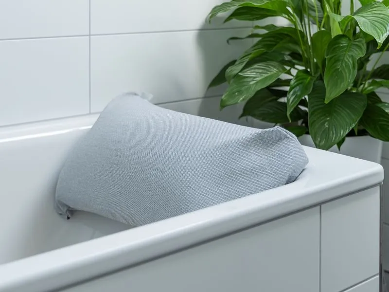 COCON Badekissen 30 x 60 x 20 cm, Grau