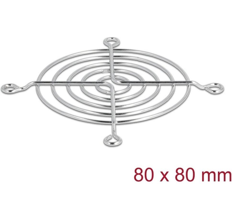 Delock Lüftergitter 80 x 80