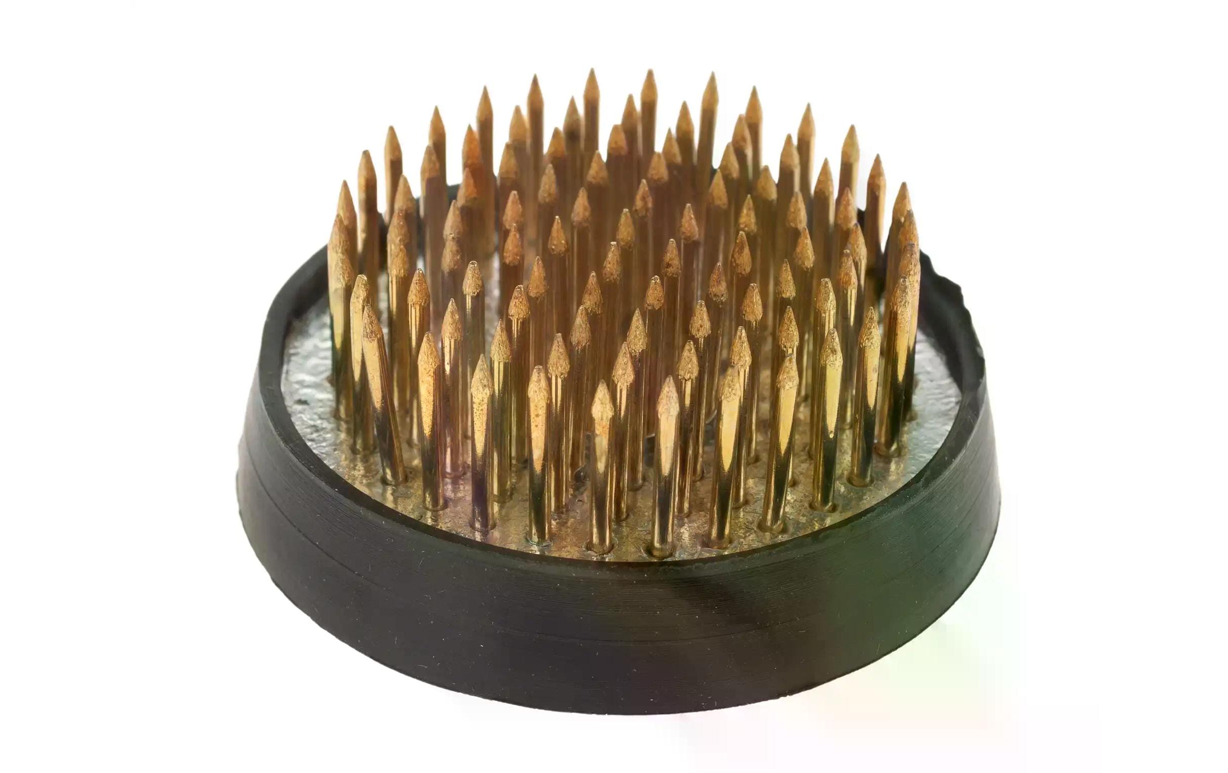 Opiflor Steckigel Ø 40 mm, Gold/Schwarz Opiflor Steckigel Ø 40 mm, Gold/Schwarz