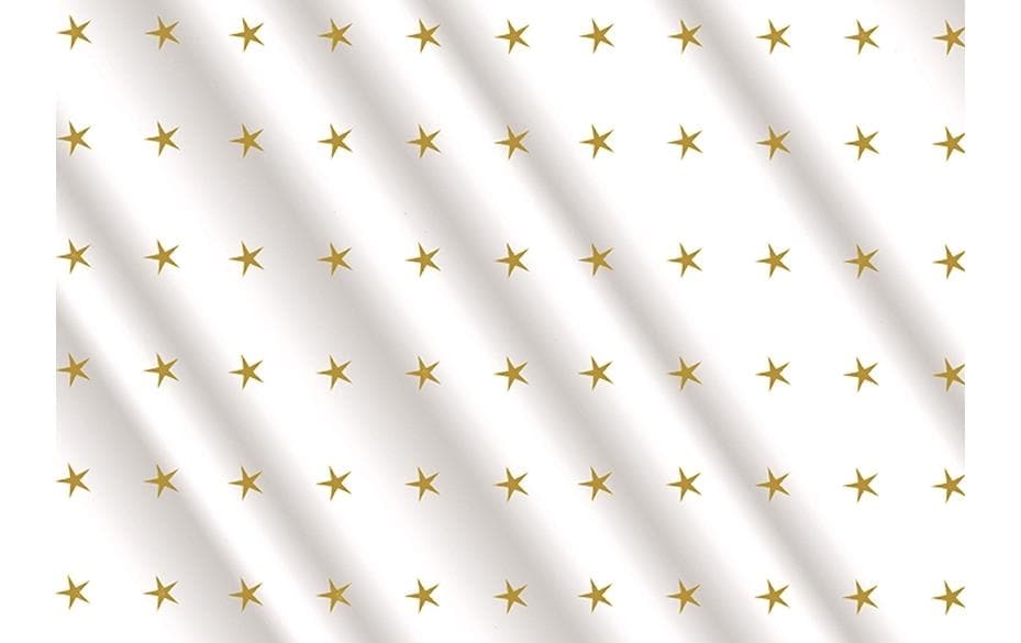 Braun + Company Geschenkpapier Little Stars 2.5 m x 70 cm