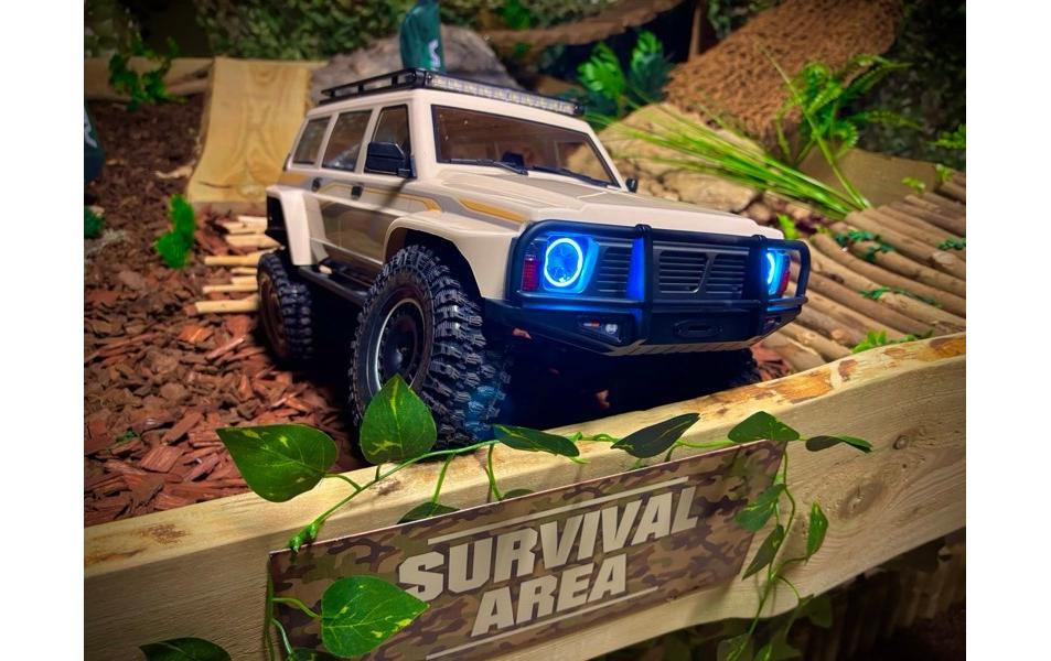 Absima Crawler CR4.4 PATROL creme, 4WD, RTR, 1:10