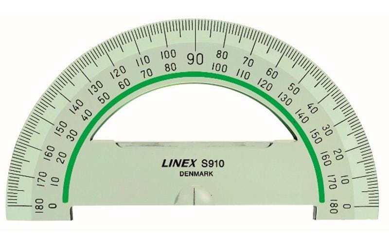 Linex Winkelmesser Super Ruler 180 Grad Linex Winkelmesser Super Ruler 180 Grad