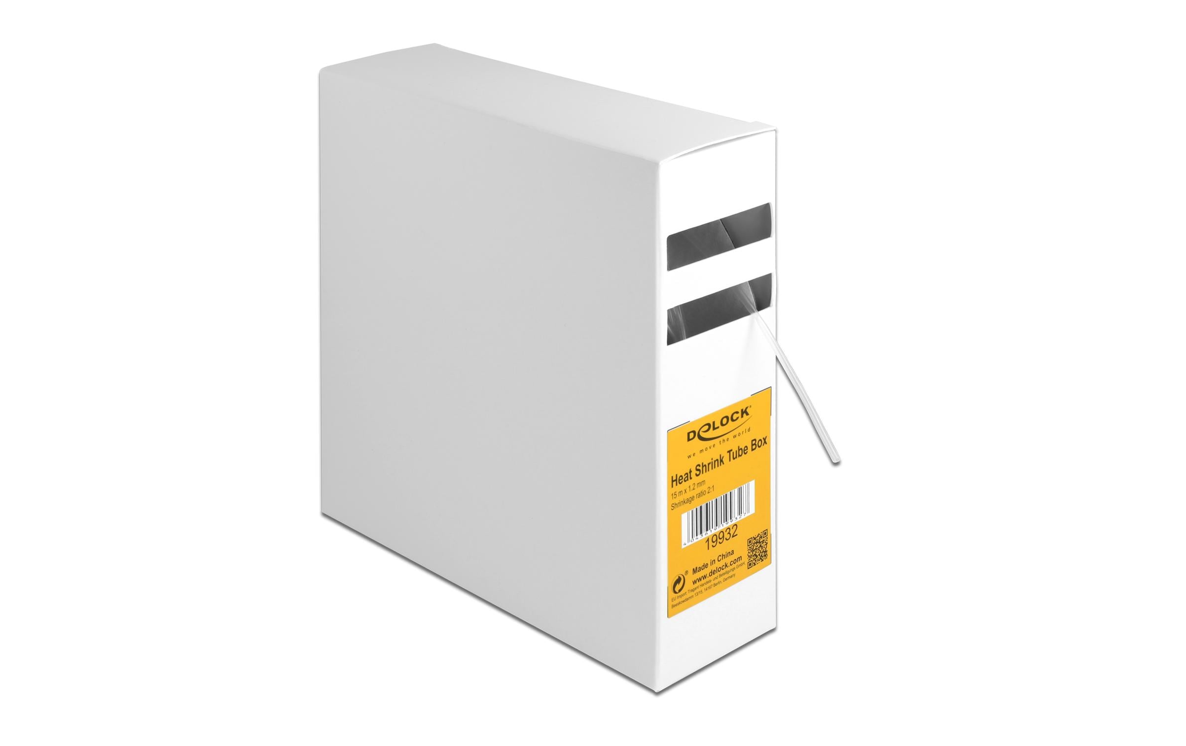Delock Schrumpfschlauch 15 m x 1.2 mm Transparent Delock Schrumpfschlauch 15 m x 1.2 mm Transparent