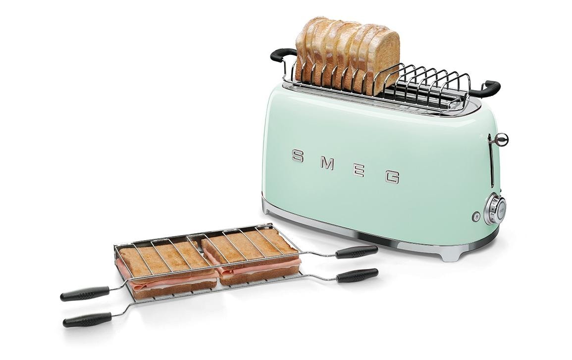 SMEG Toaster 50's Style TSF02PGEU Grün