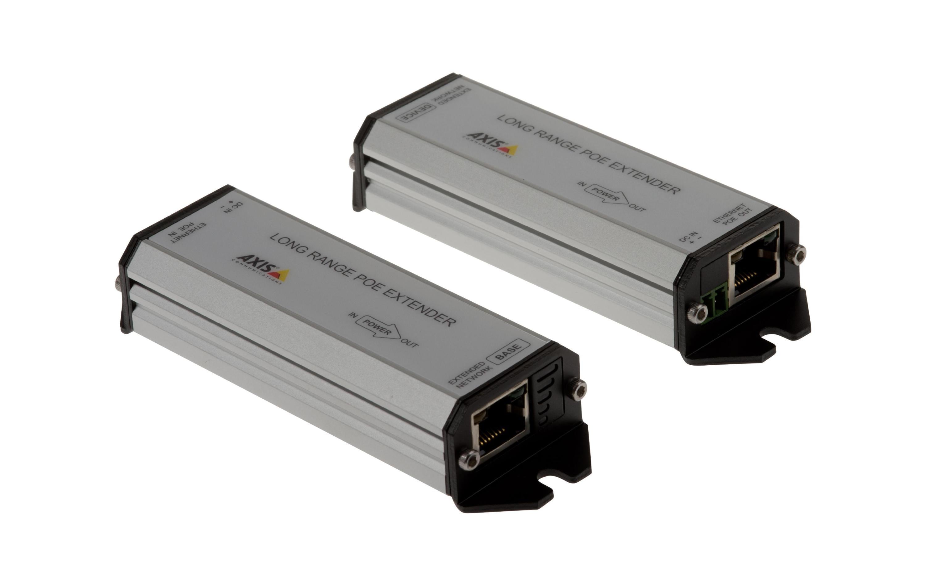 Axis PoE+ Extender Long Range PoE Extender Kit Axis PoE+ Extender Long Range PoE Extender Kit