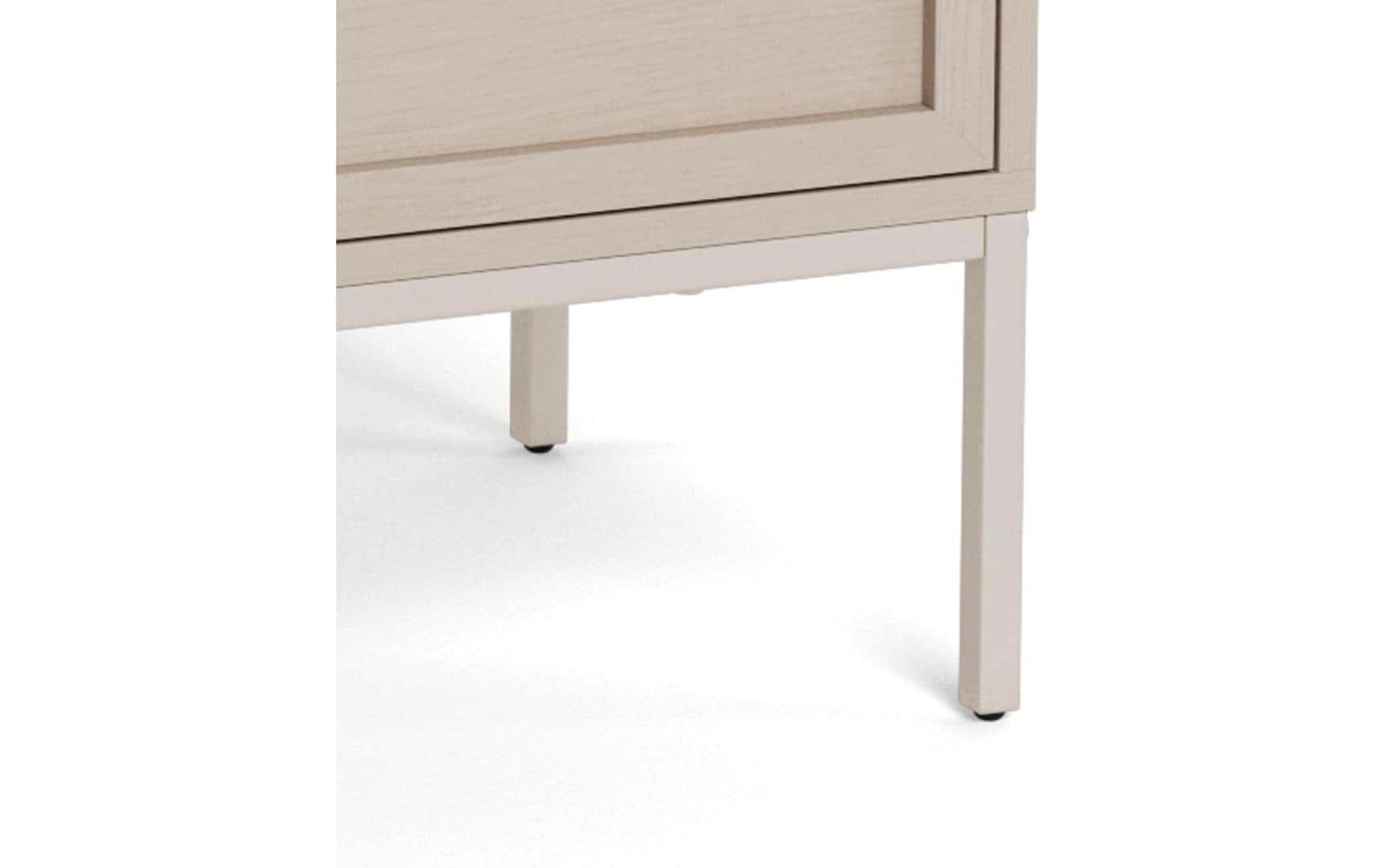 AC Design Kommode Palmdale 80 x 40 x 110 cm, Grau