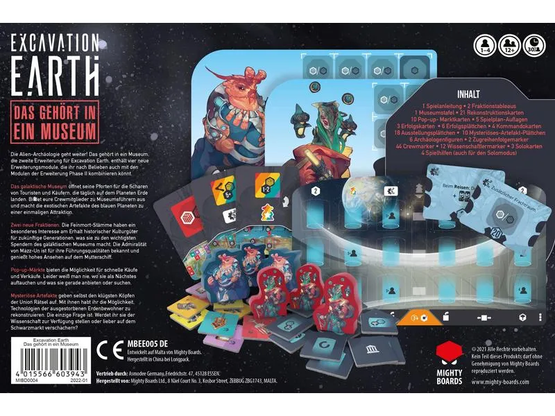 Asmodée Expertenspiel Excavation Earth – Das gehört in ein Museum Asmodée Expertenspiel Excavation Earth – Das gehört in ein Museum