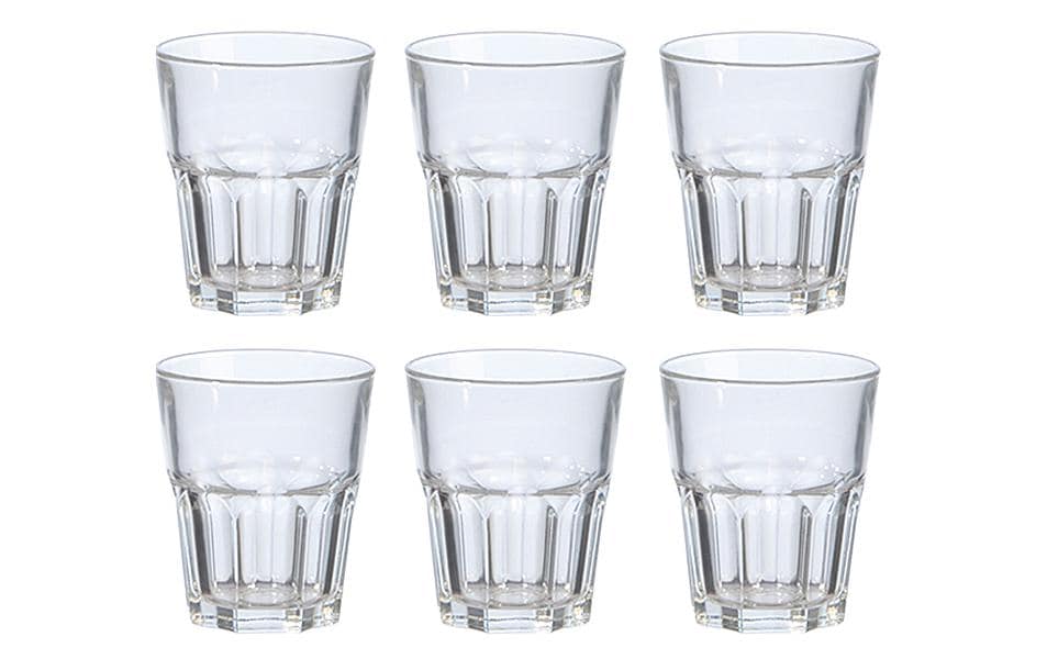 Arcoroc Whiskyglas Granity 270 ml, 6 Stück, Transparent