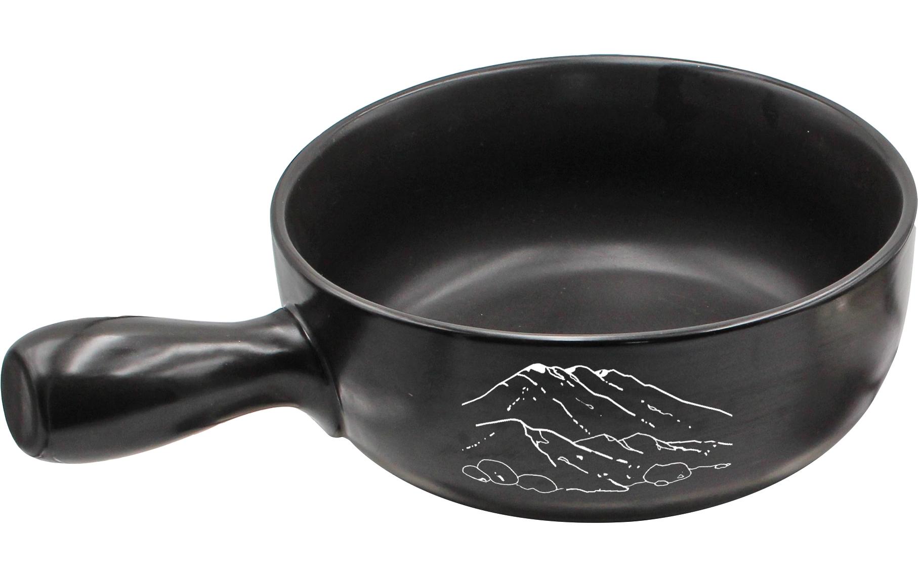 OHMEX Fondue Set OHM-FND-1507 8 Teile, Schwarz