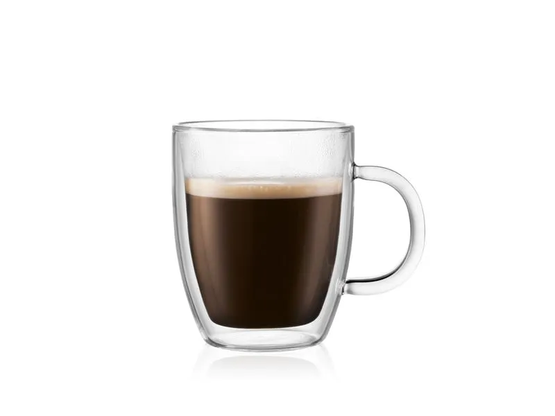 Bodum Thermo-Gläser Bistro 2er Set Transparent, 0.3 l