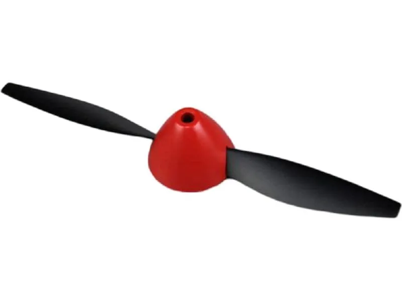 TOP-RC Propeller und Spinner Mini P-51D Rot