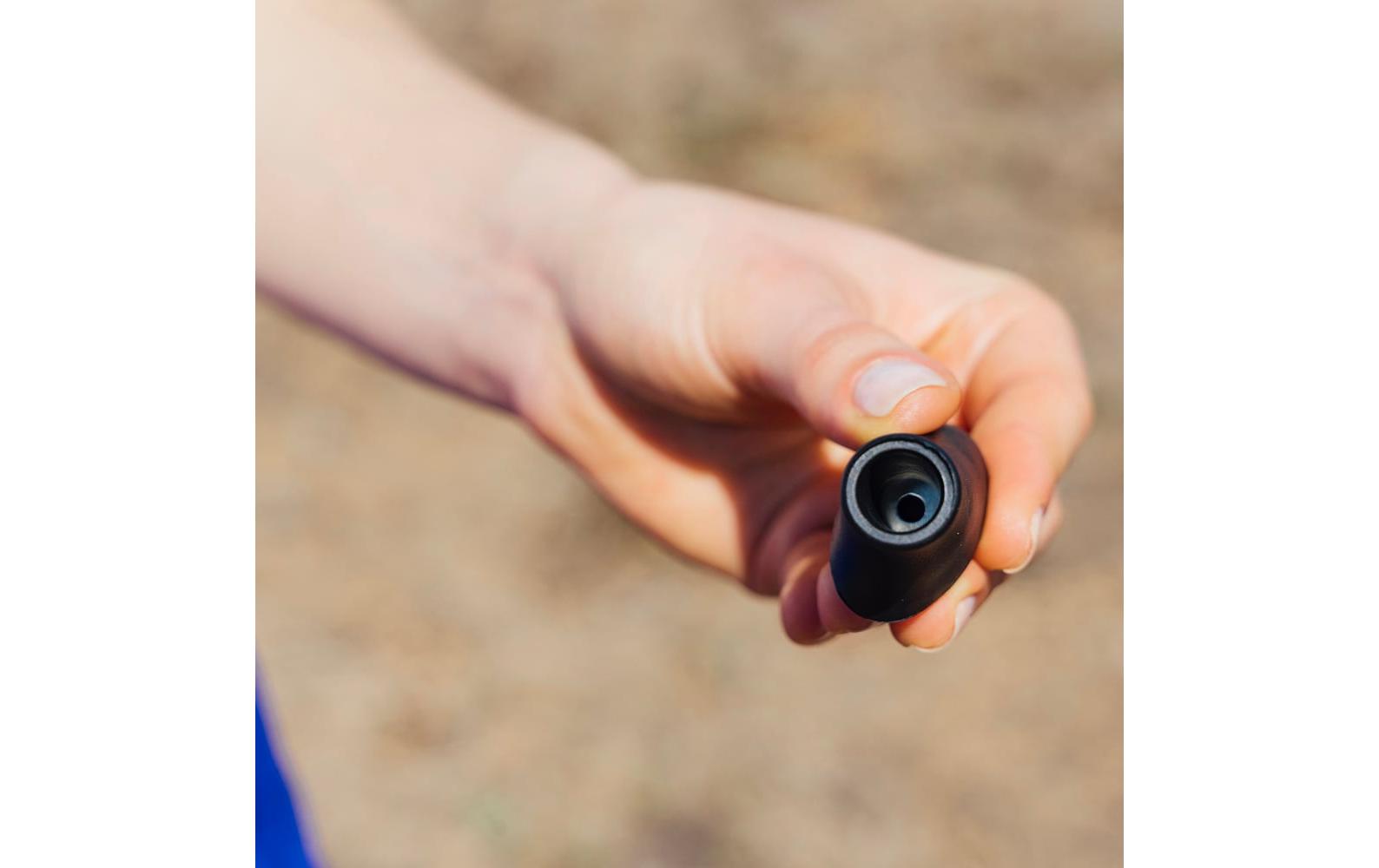 Atacama Nordic Walking Gummipuffer Wanderstockaufsatz 10er-Set