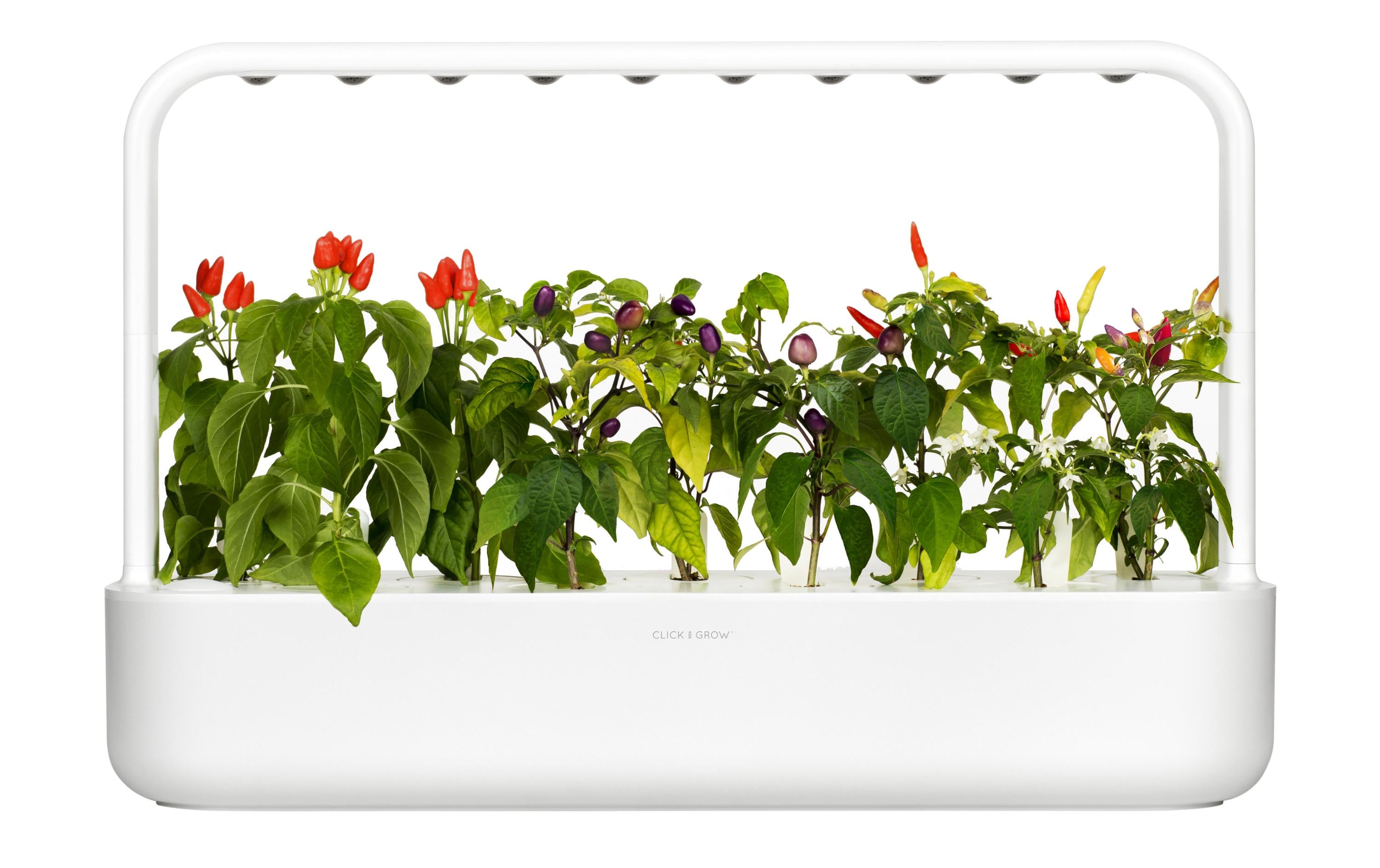 Click and Grow Kräutertopf Smart Garden 9 Weiss Click and Grow Kräutertopf Smart Garden 9 Weiss