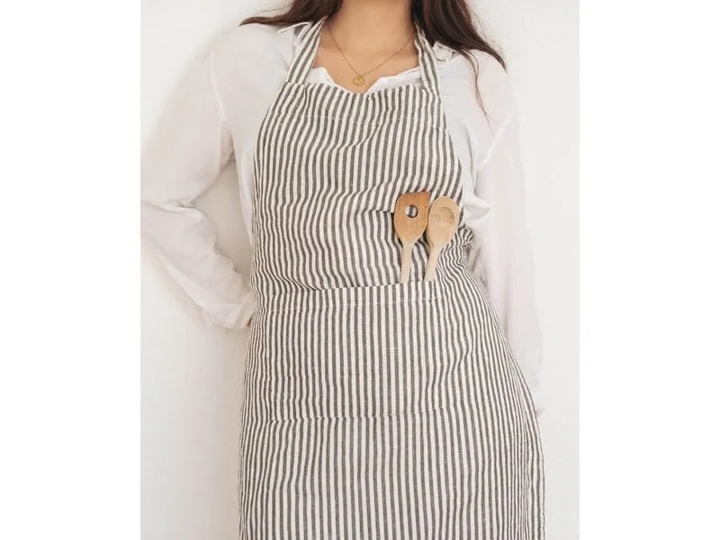 Esmée Kochschürze Louis Beige/Grau Esmée Kochschürze Louis Beige/Grau