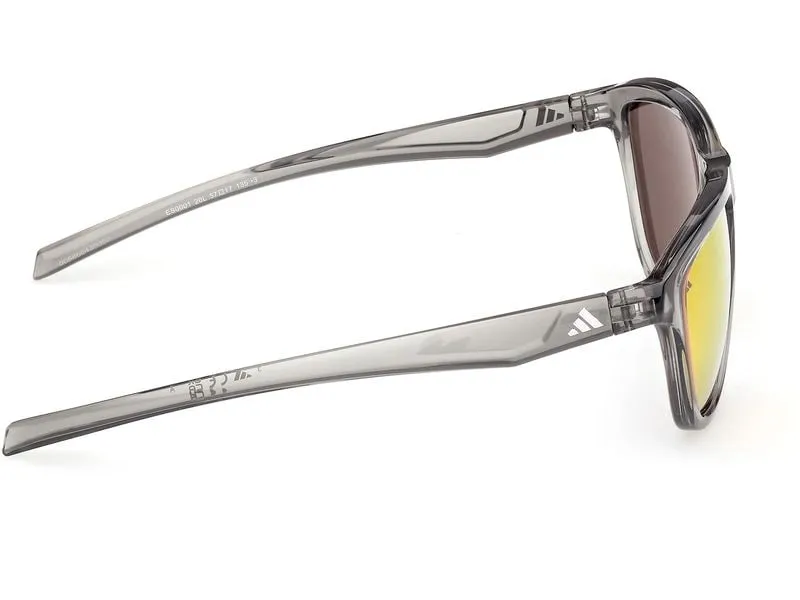 adidas ES0001 Sport Sonnenbrille Grau adidas ES0001 Sport Sonnenbrille Grau