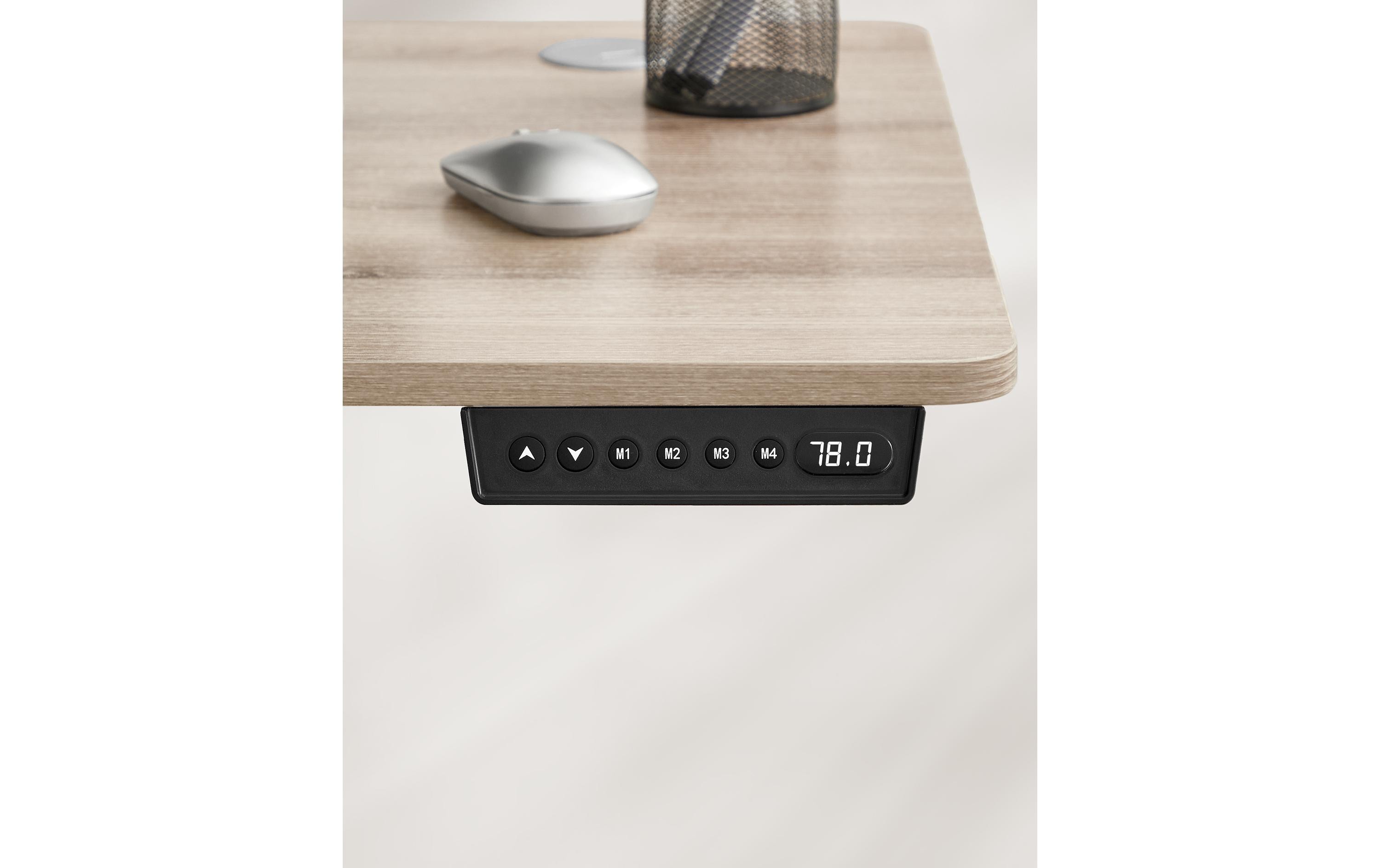 Songmics Stehtisch 140 x 60 cm, höhenverstellbar