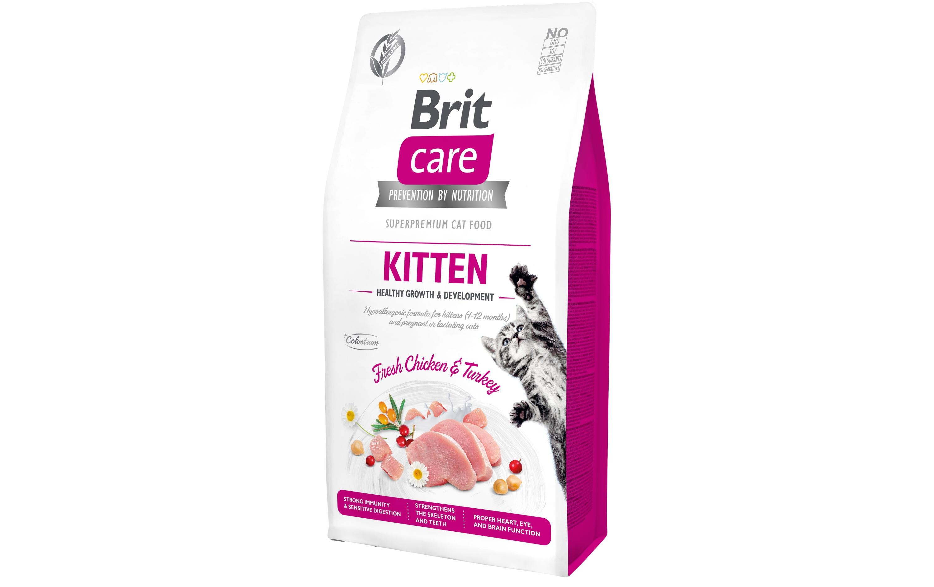 Brit Trockenfutter Care Grain-Free Kitten, 7 kg