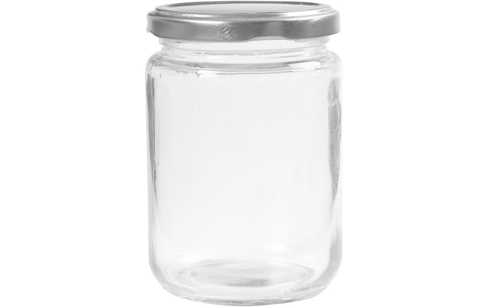 Creativ Company Glas mit Deckel 370 ml 6 Stück