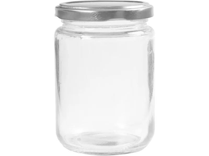 Creativ Company Glas mit Deckel 370 ml 6 Stück Creativ Company Glas mit Deckel 370 ml 6 Stück