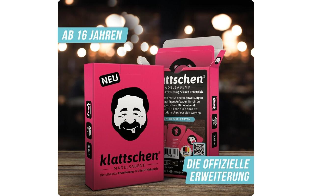 Denkriesen Partyspiel klattschen – Mädelsabend