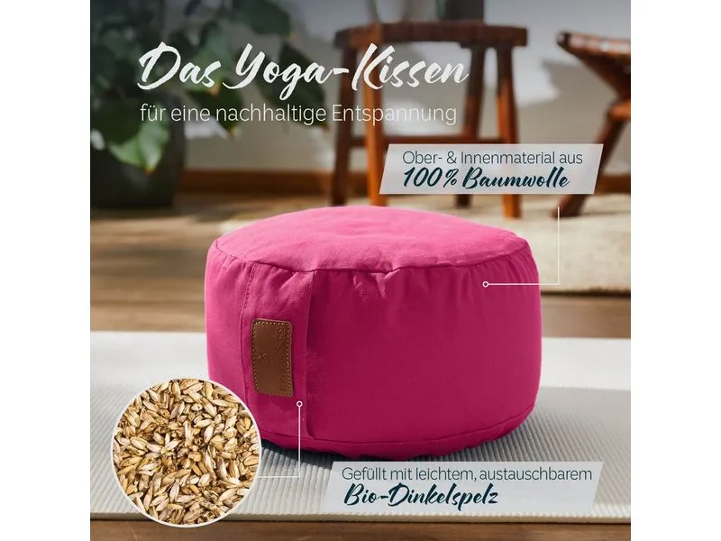 DoYourYoga Yoga-Kissen Vishnu Pink