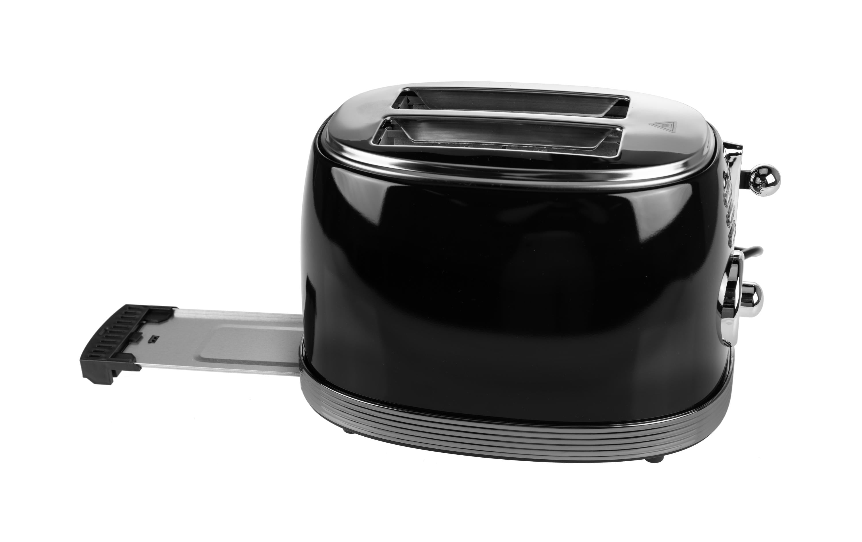 FURBER Toaster Brando Schwarz glanz