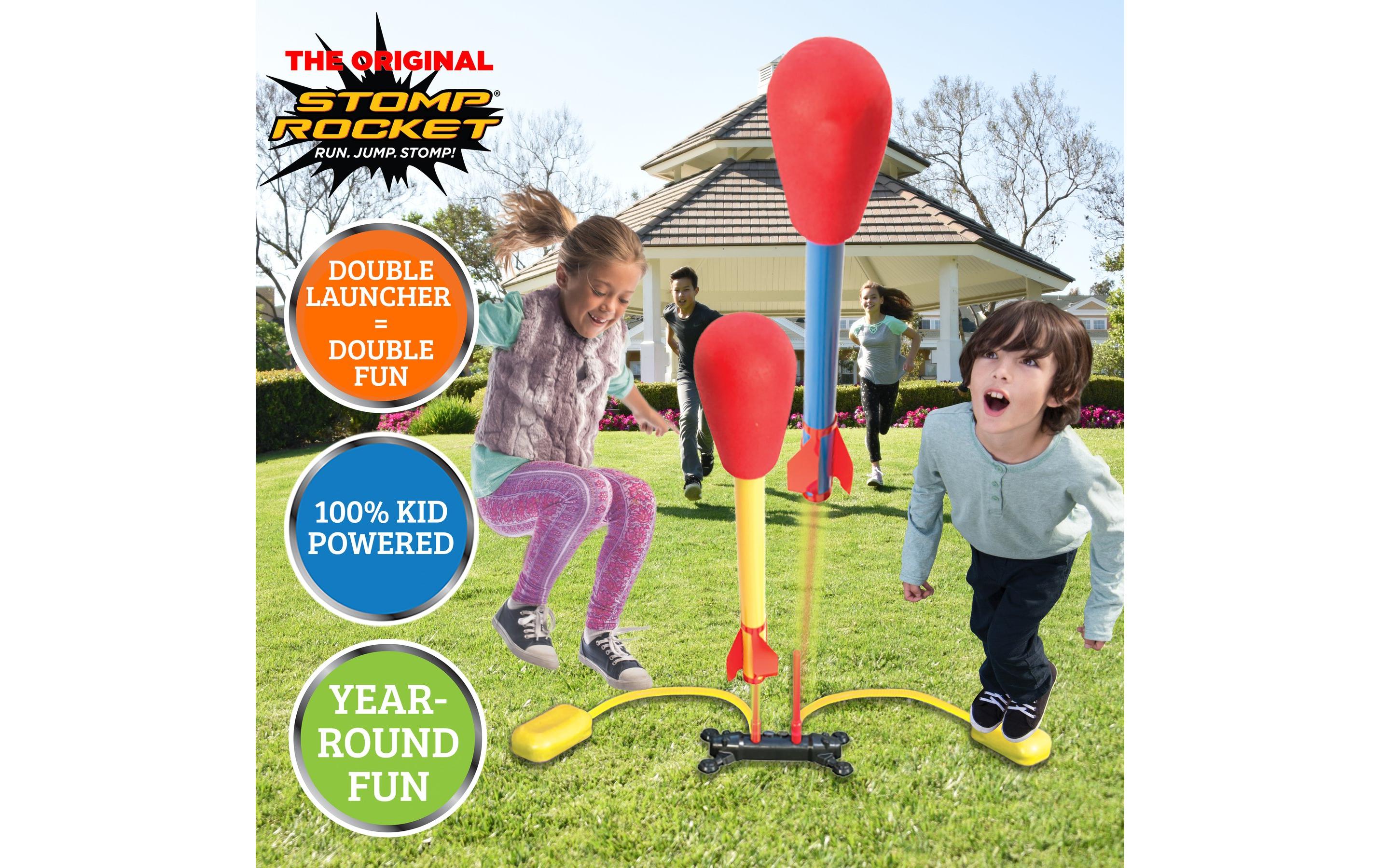 Stomp Rocket Gartenspielgerät Stomp Rocket Duell